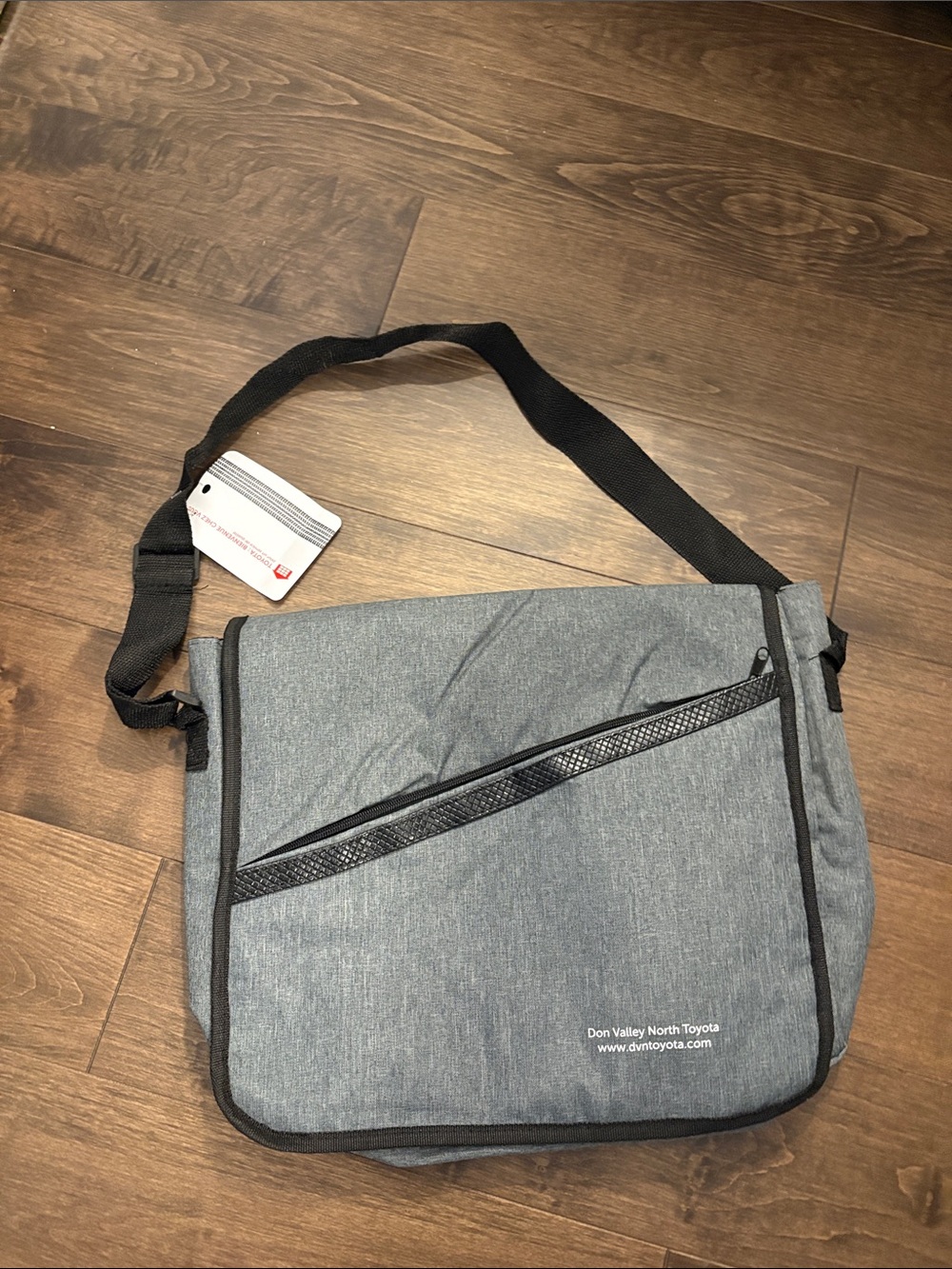 Gray Men’s Messenger Bag